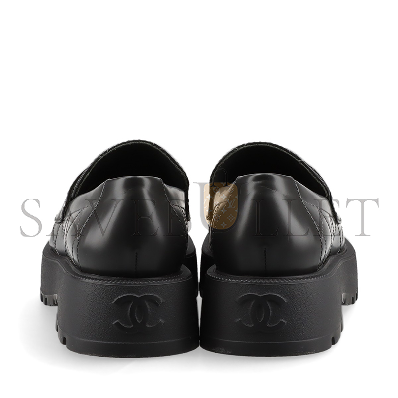 Ch*el coco mark matelasse 24b leather loafer g45921